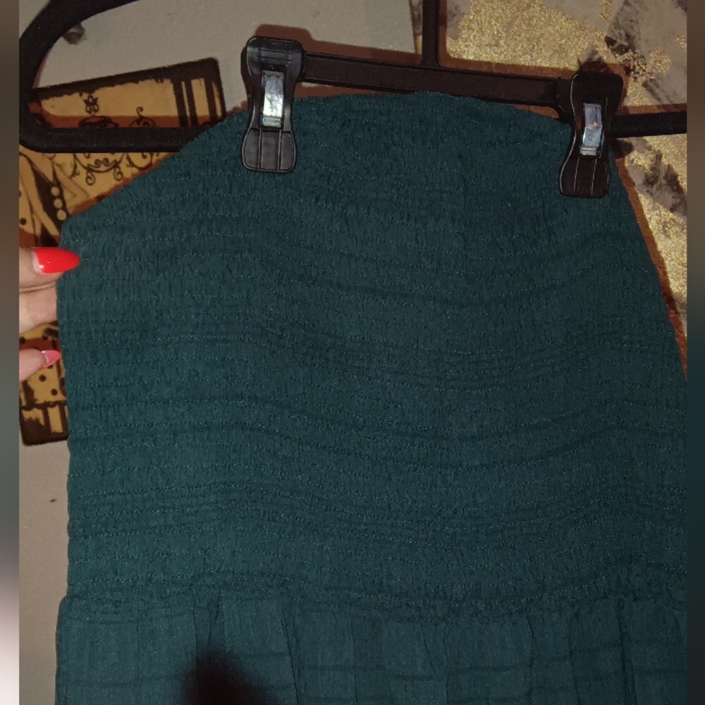 Elegant Green Skirt